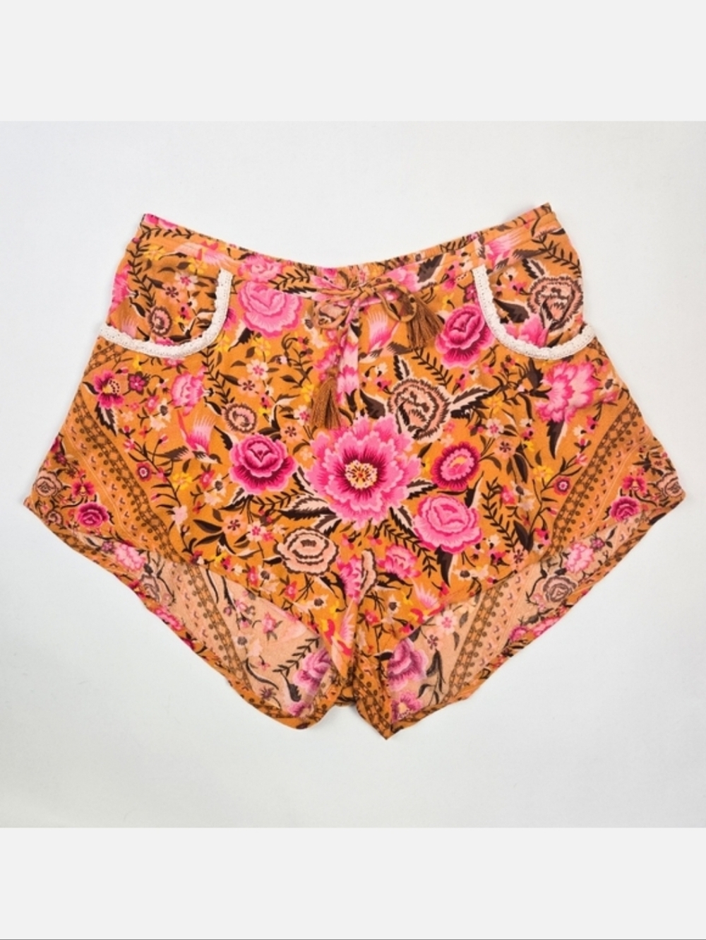 EUC Spell Babushka Shorts, Amber